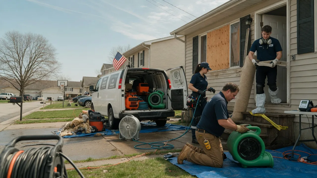 Water Damage Restoration in Middleton, WI near me